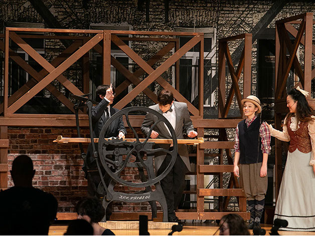 "Newsies" Set Design By Lauren Rosenay