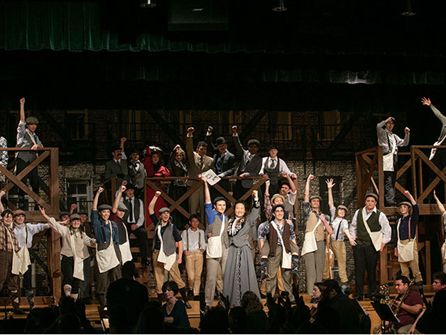 "Newsies" Set Design By Lauren Rosenay