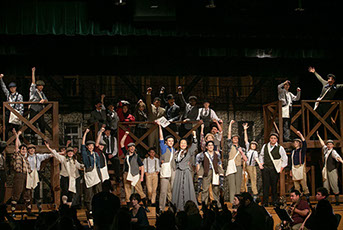 "Newsies" Set Design By Lauren Rosenay